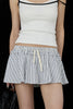 Gray and white stripes