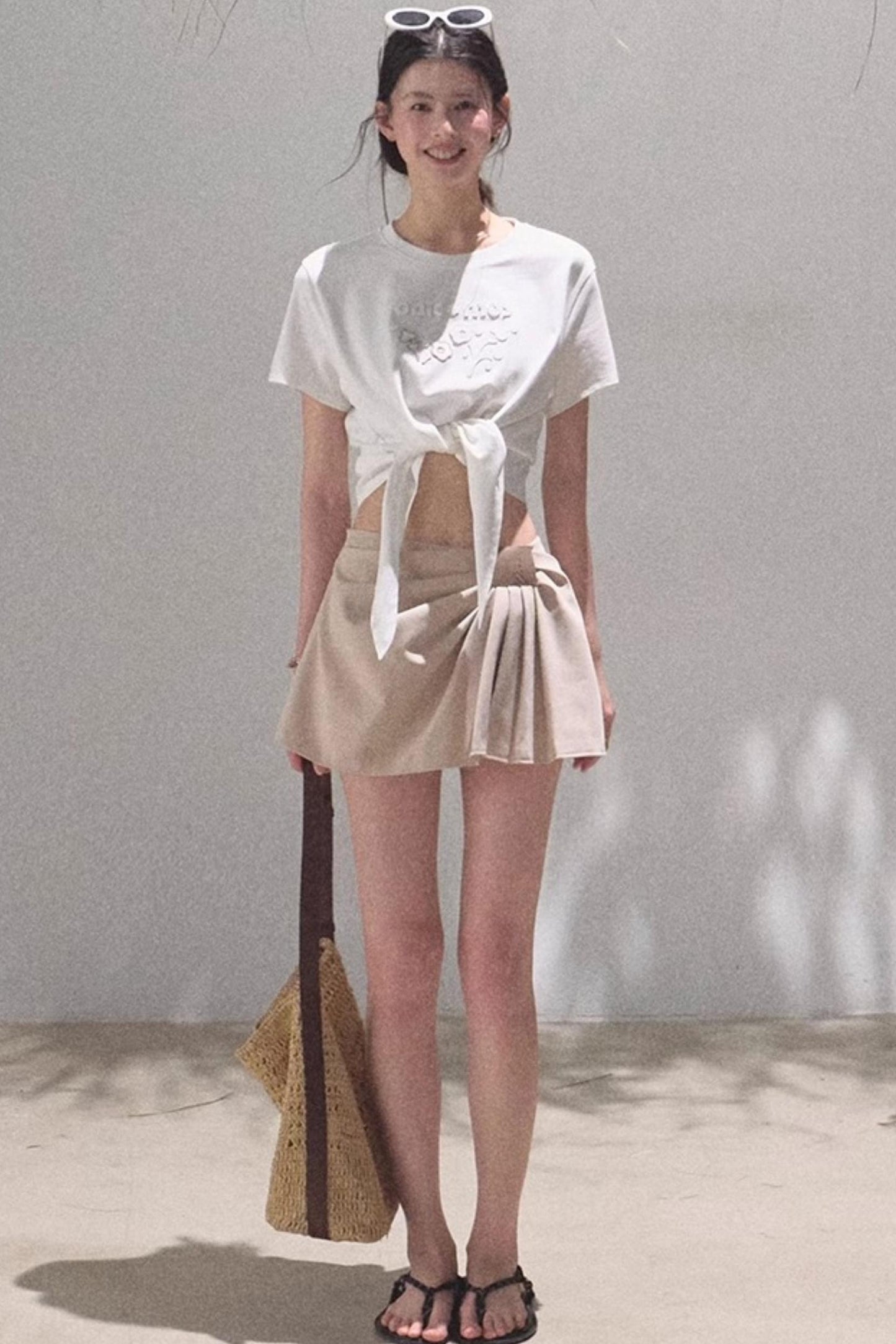 Summer Elegance Antibacterial T-Shirt