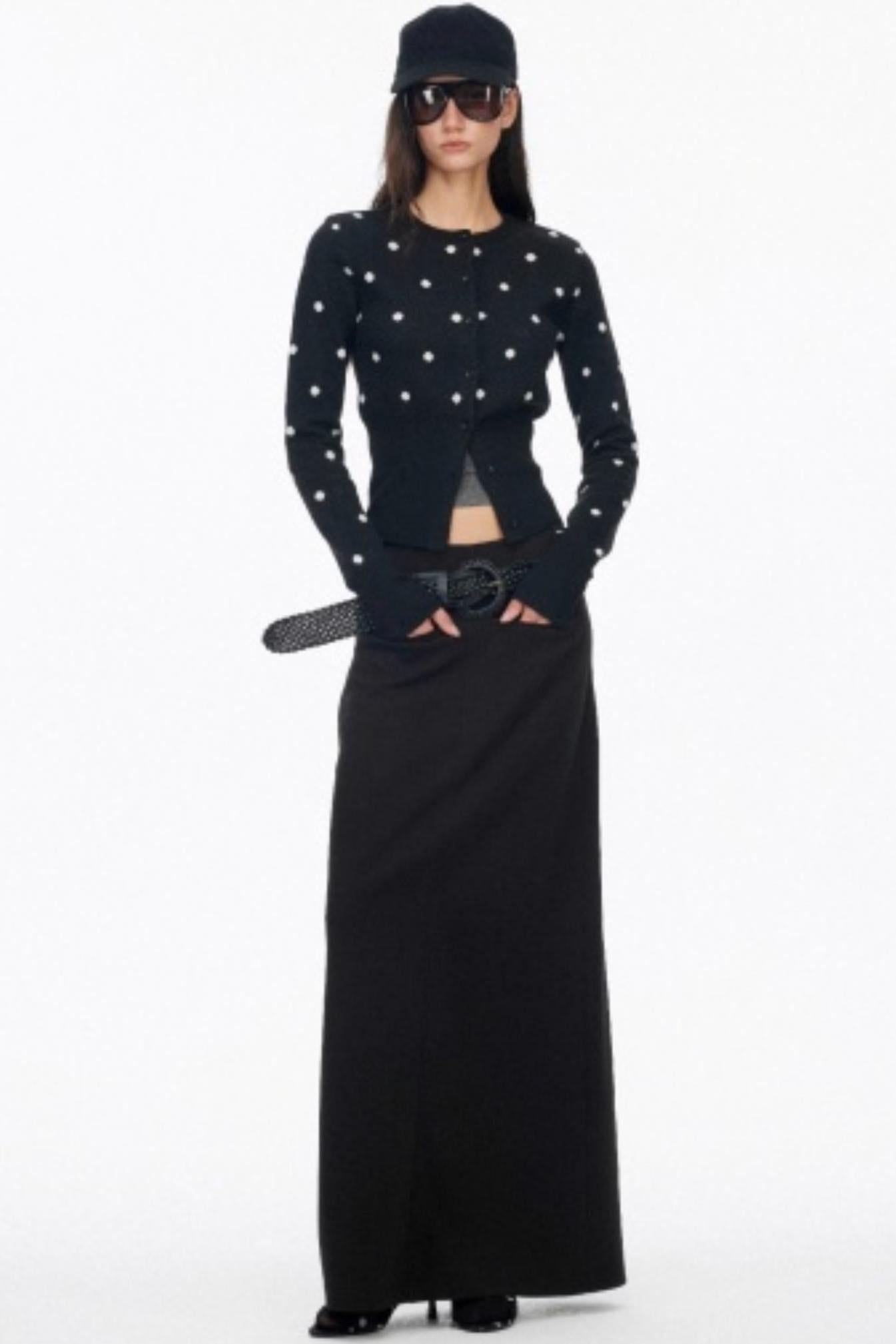 Versatile Slimming Straight Skirt