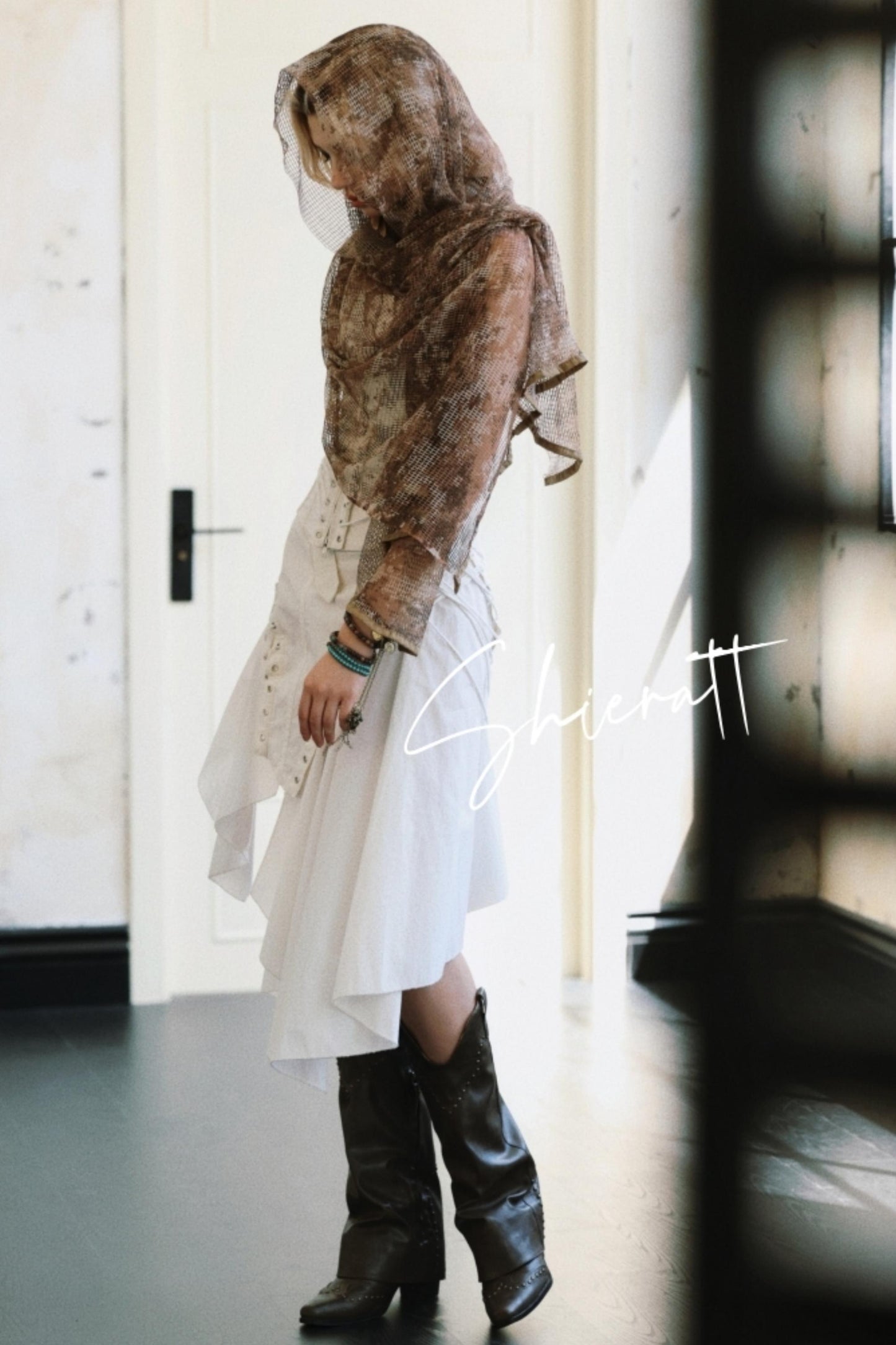 Strappy Flare Skirt Set