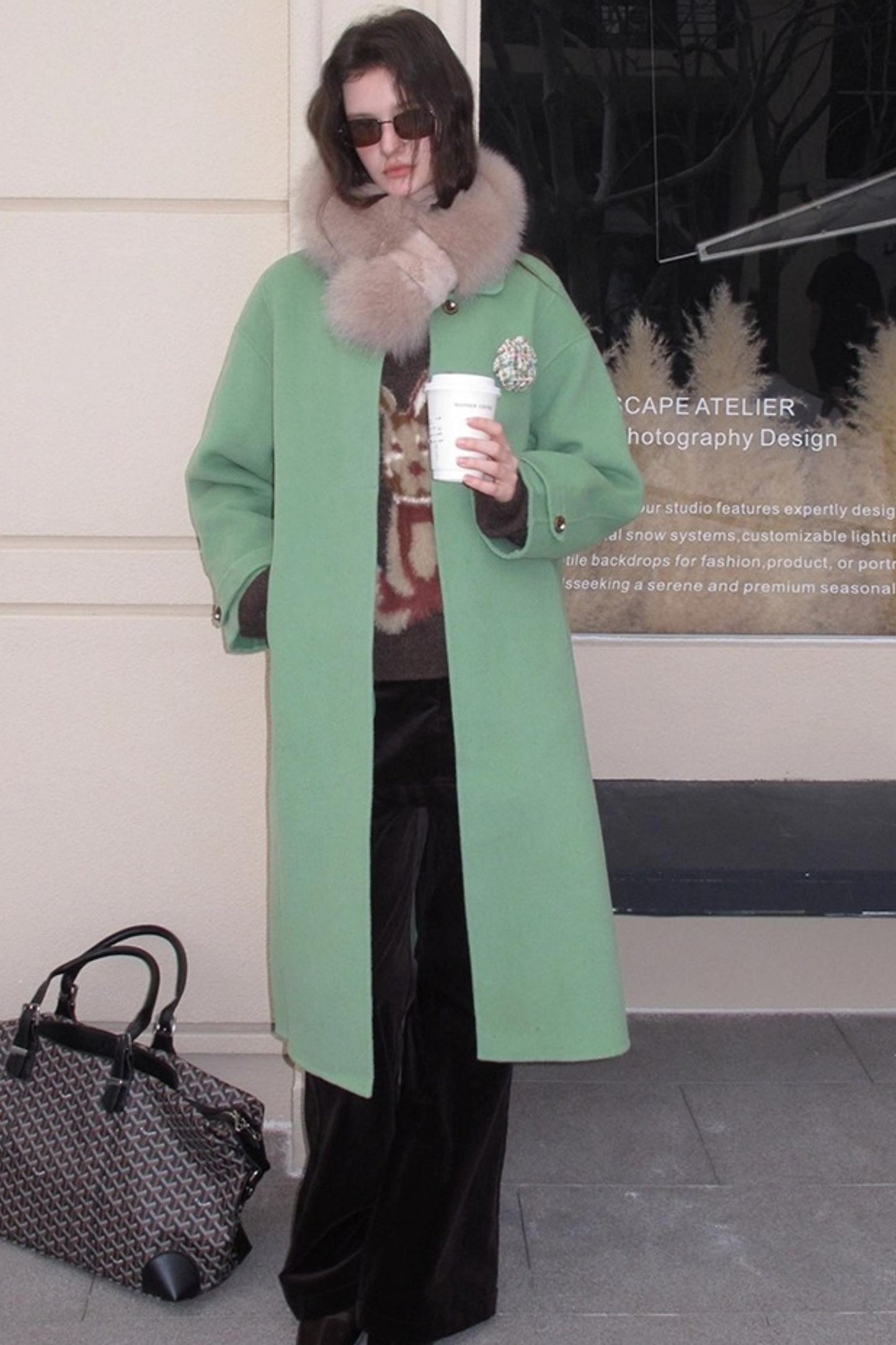 Snow Rabbit Wool Sweater