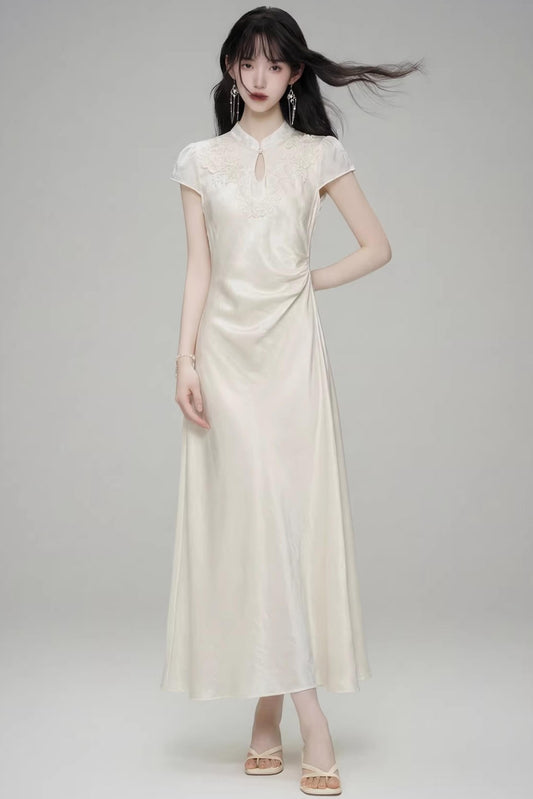 Purple Smoke Graceful Dress