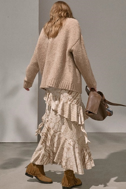 Original Ruffle Leaf Cake Skirt