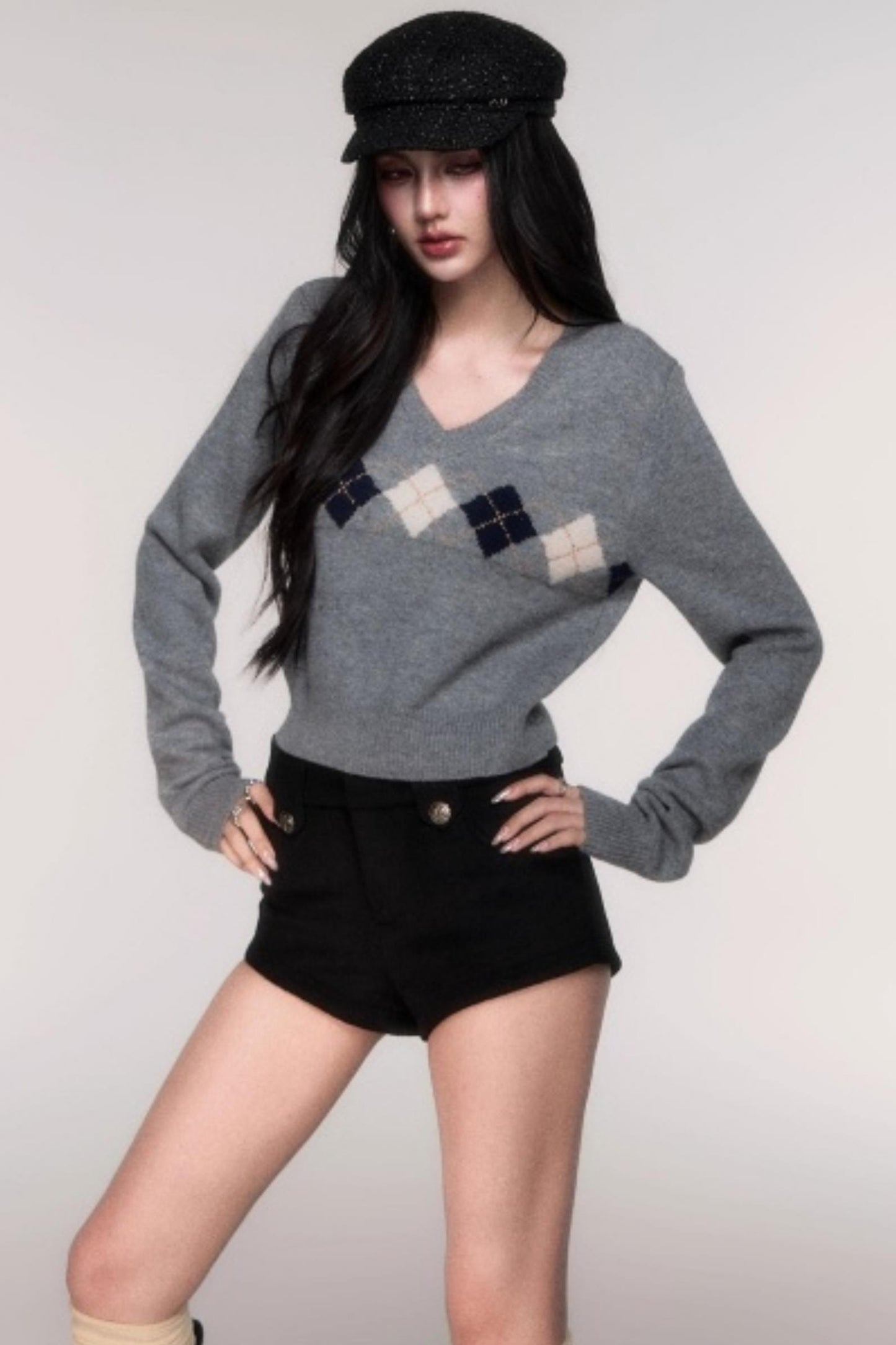 Woolen A-Line Versatile Shorts