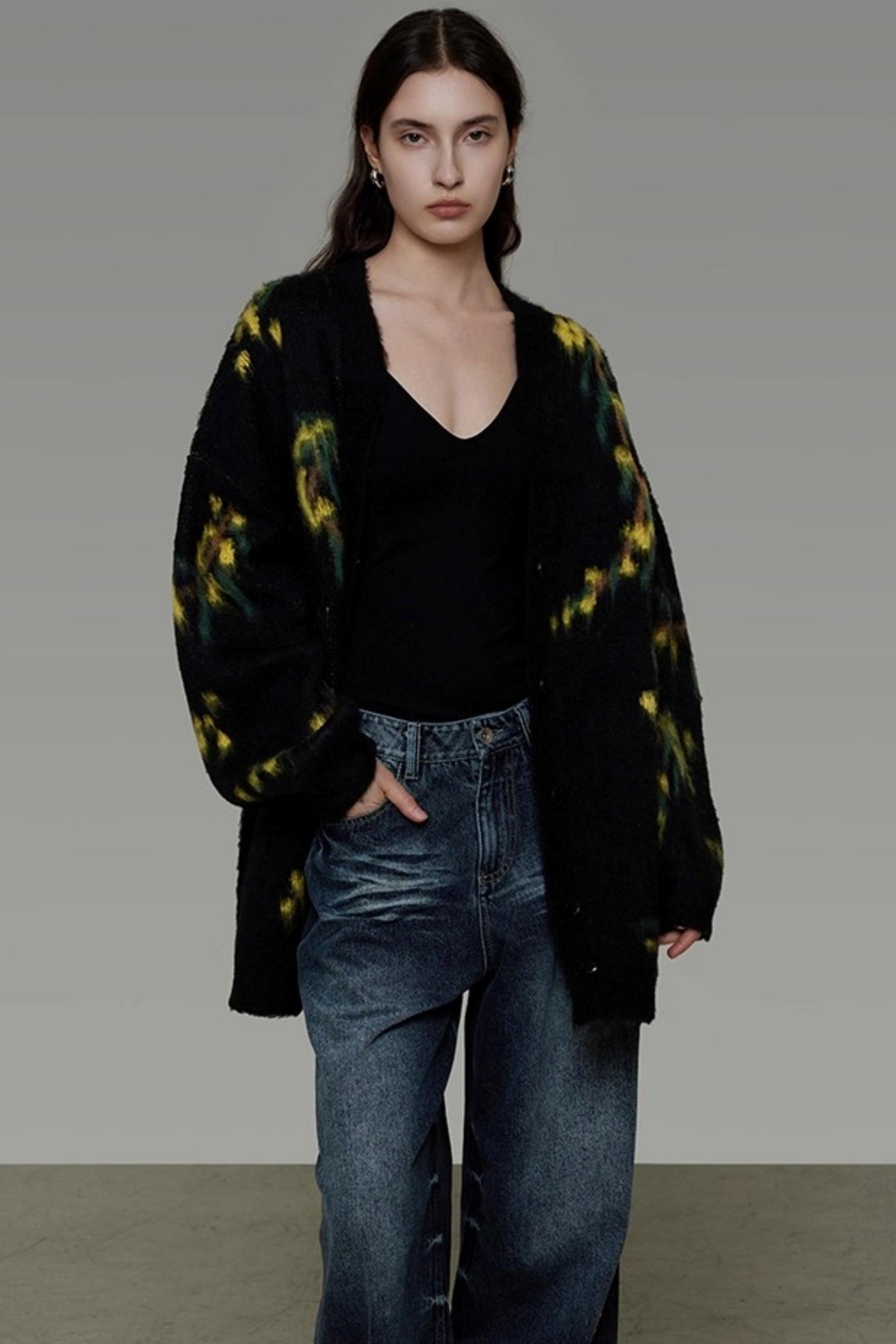 French Lazy Winter Cardigan