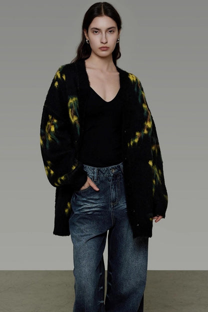 French Lazy Winter Cardigan