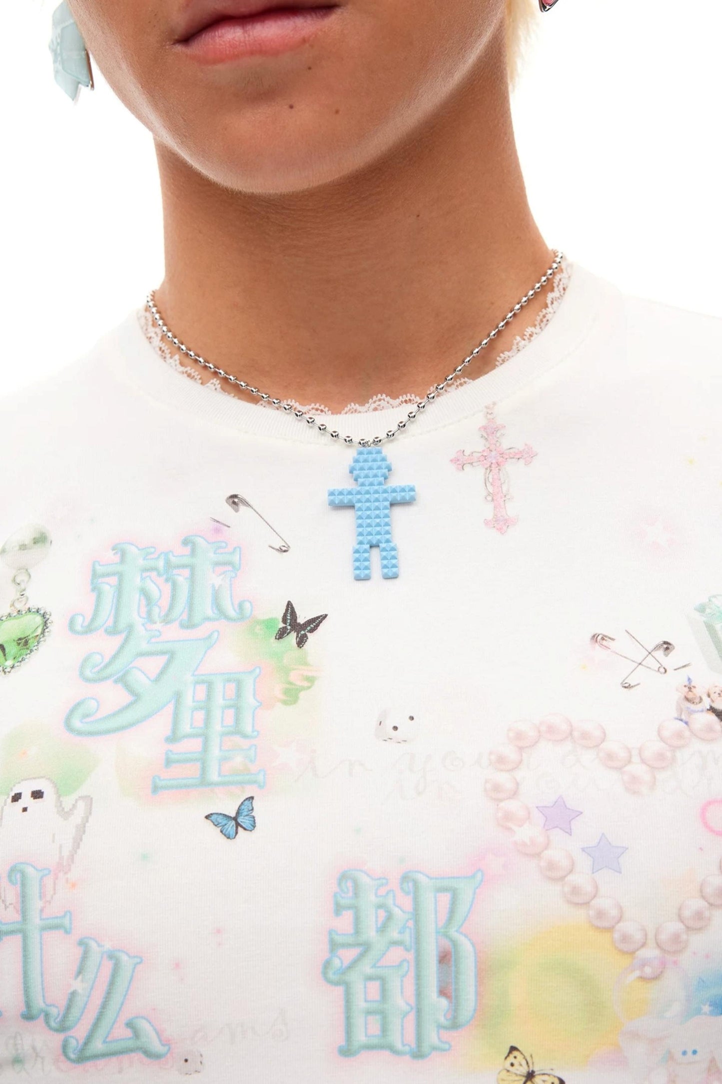 Rivet Humanoid Necklace