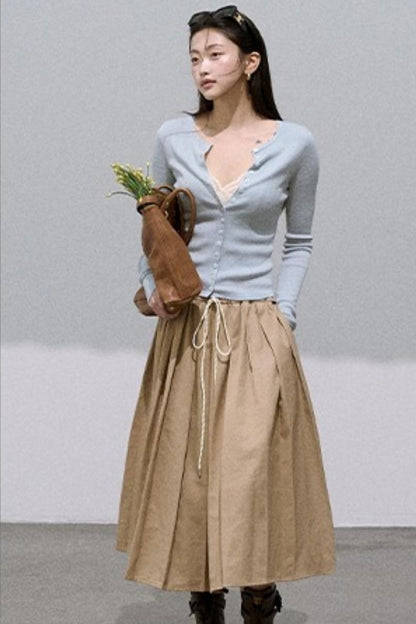 Old Money Style Versatile Skirt