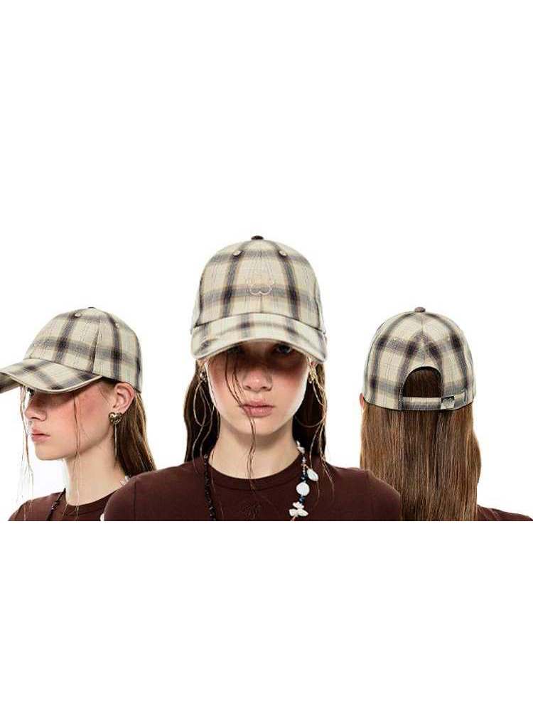 Plaid Baseball Cap