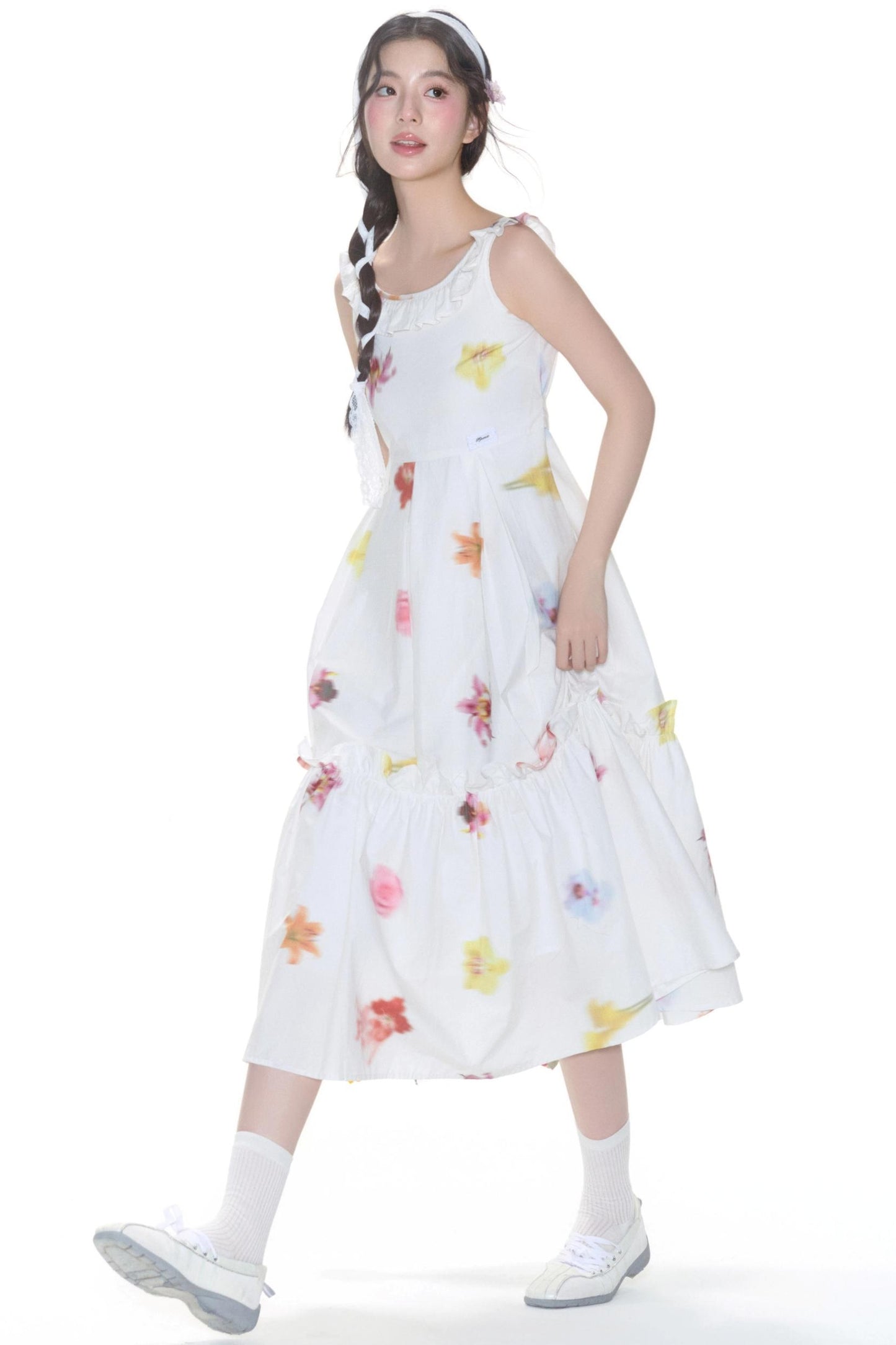 Floral Fairy A-Line Dress