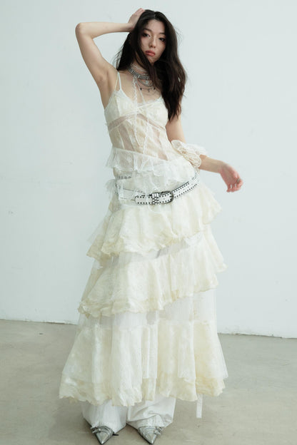 Vintage Lace Fairy Dress