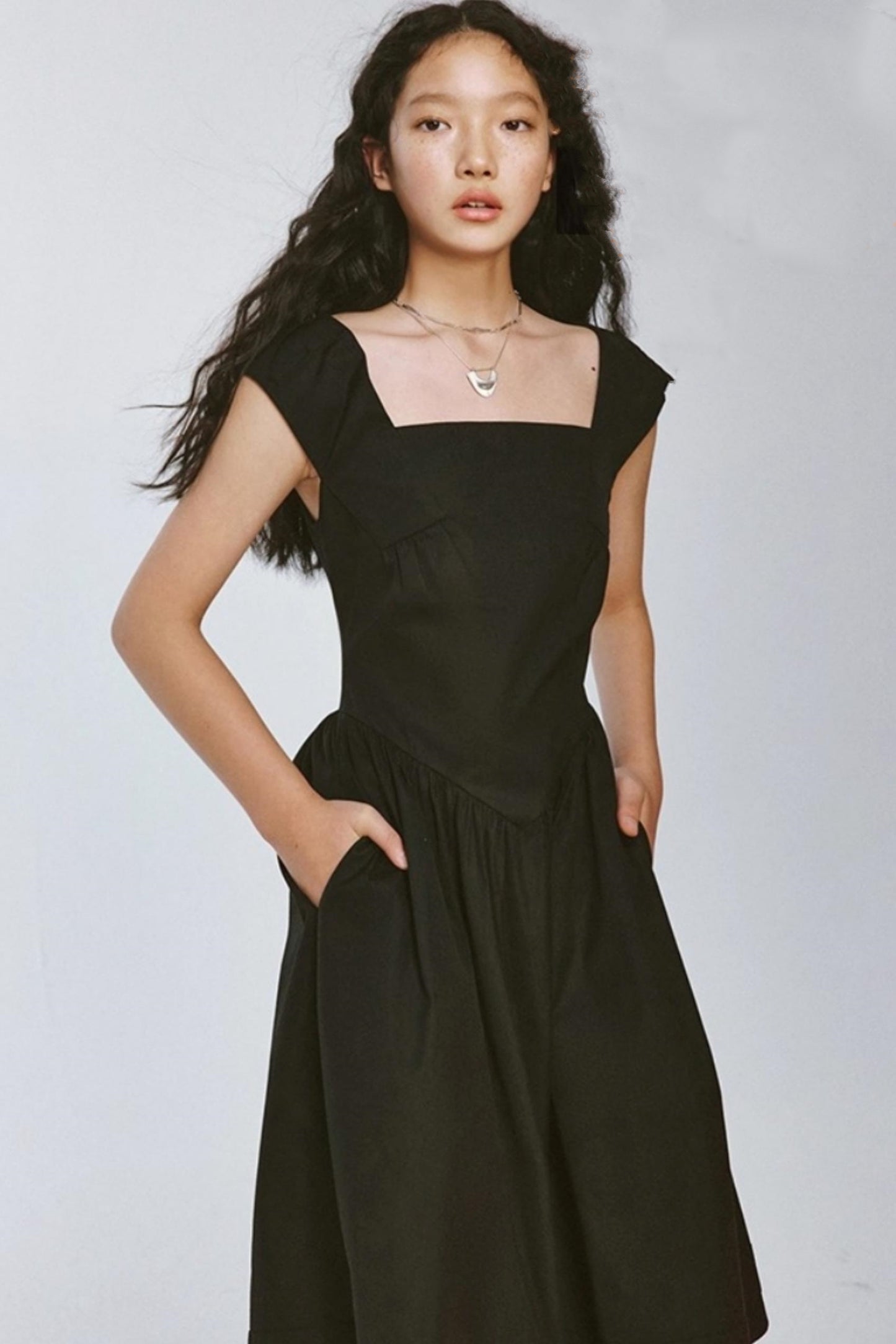 Chillax Stitching Swing Dress