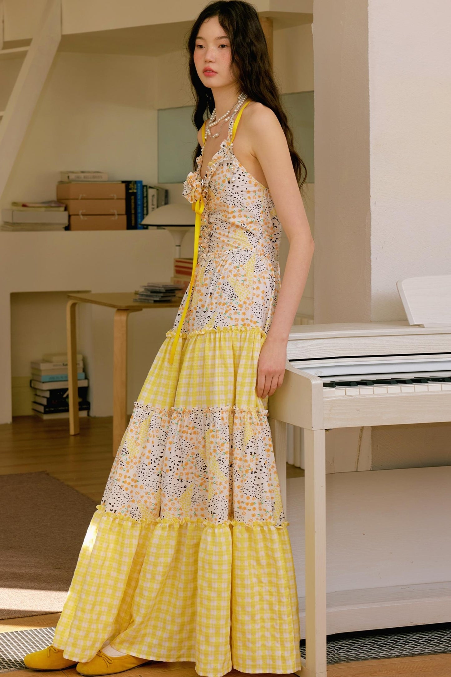 Sunshine Halter Dress