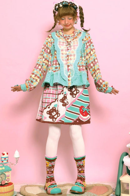 Vintage Lace Collar Shirt