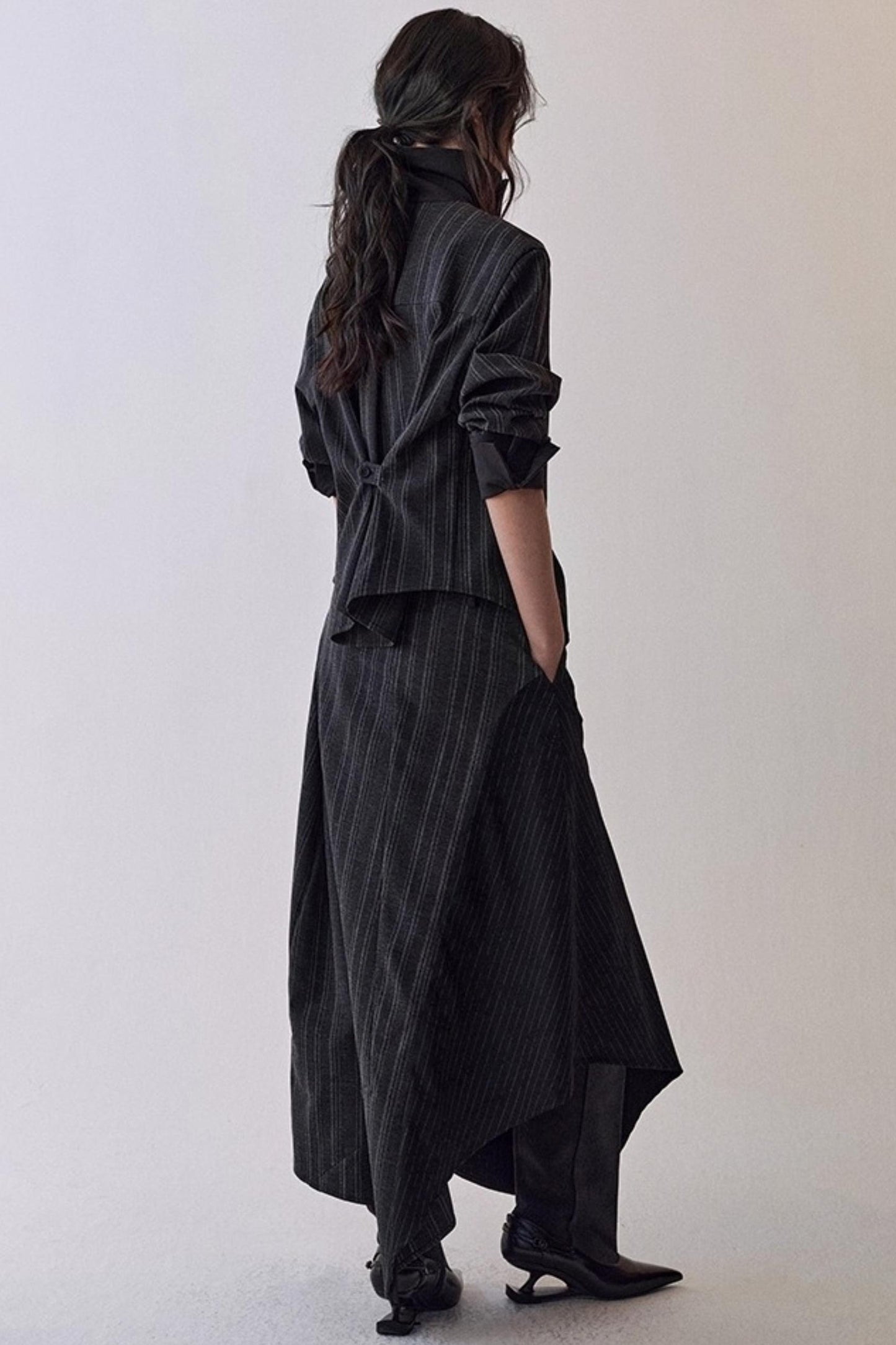 Deconstructed Skirt With Shirt Set-Up