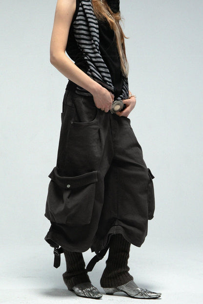 Loose Fit Utility Pants