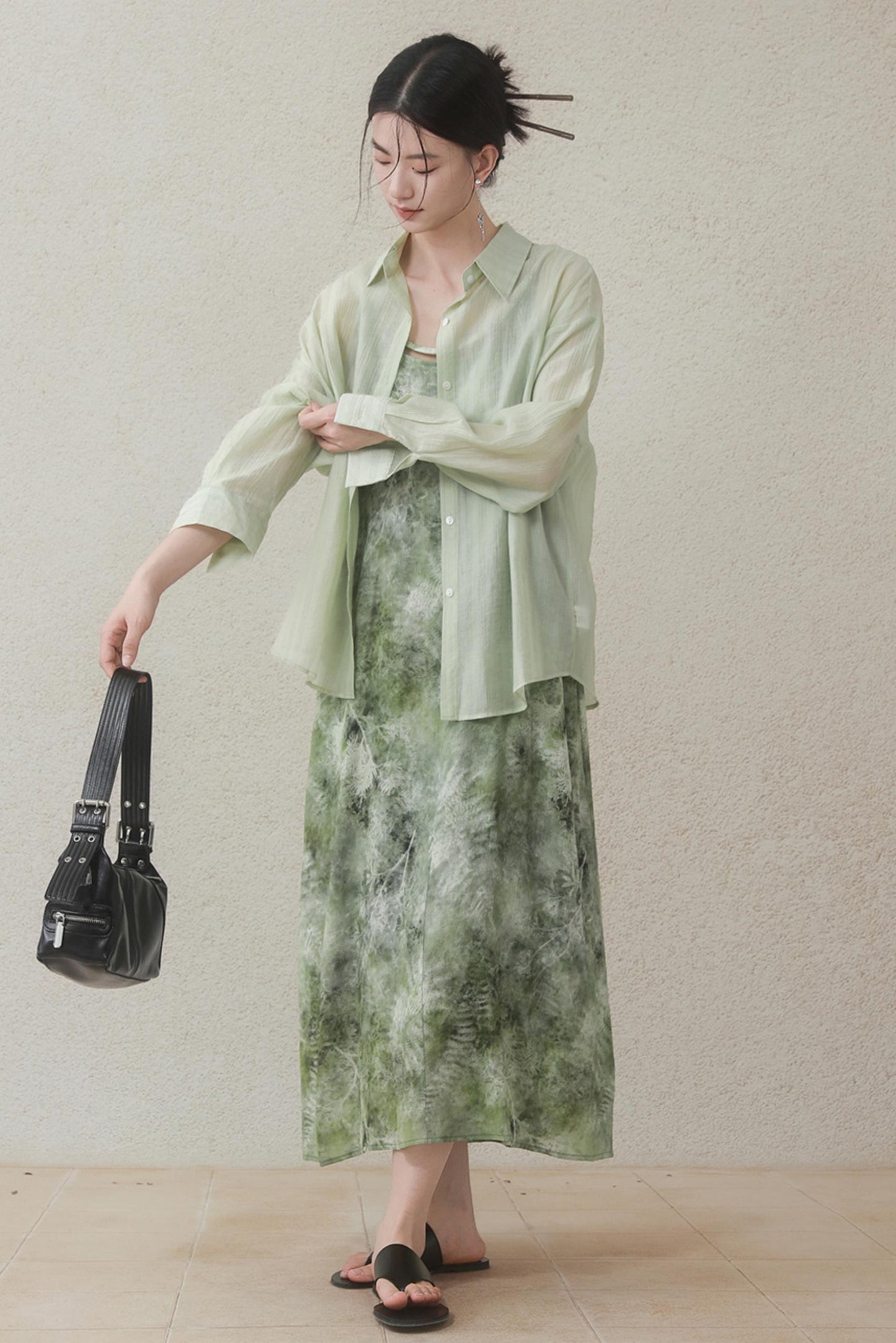 Summer Halter Dress With Beads