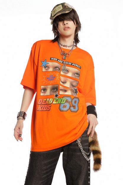 Retro American Street Subculture T-Shirt