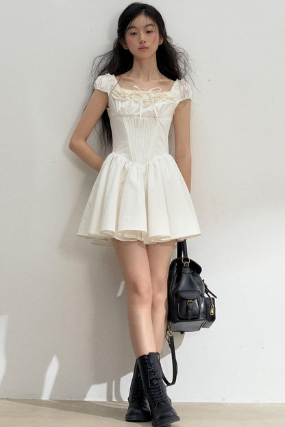 Vintage Moonlit Tea Dress