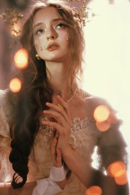 French Boned Lace Dress