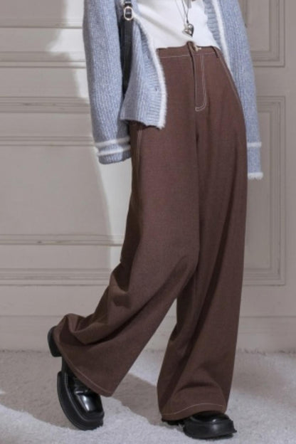 Autumn Maple Silhouette Pants