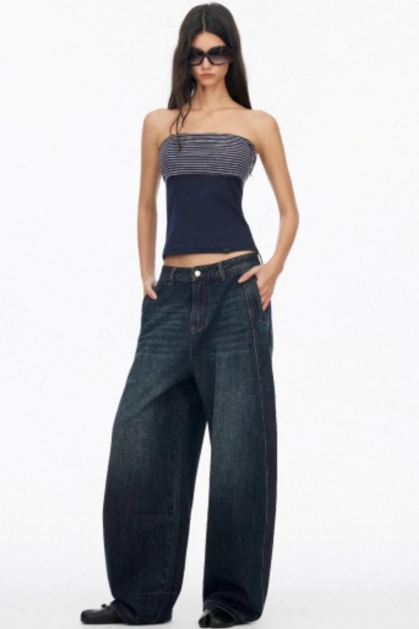 Cat Whiskers Straight Jeans