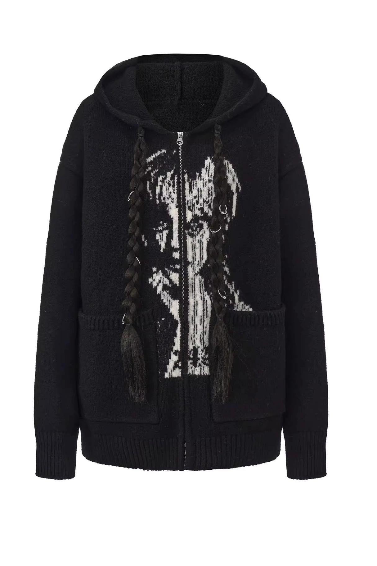 Braid Removable Sweater Outer