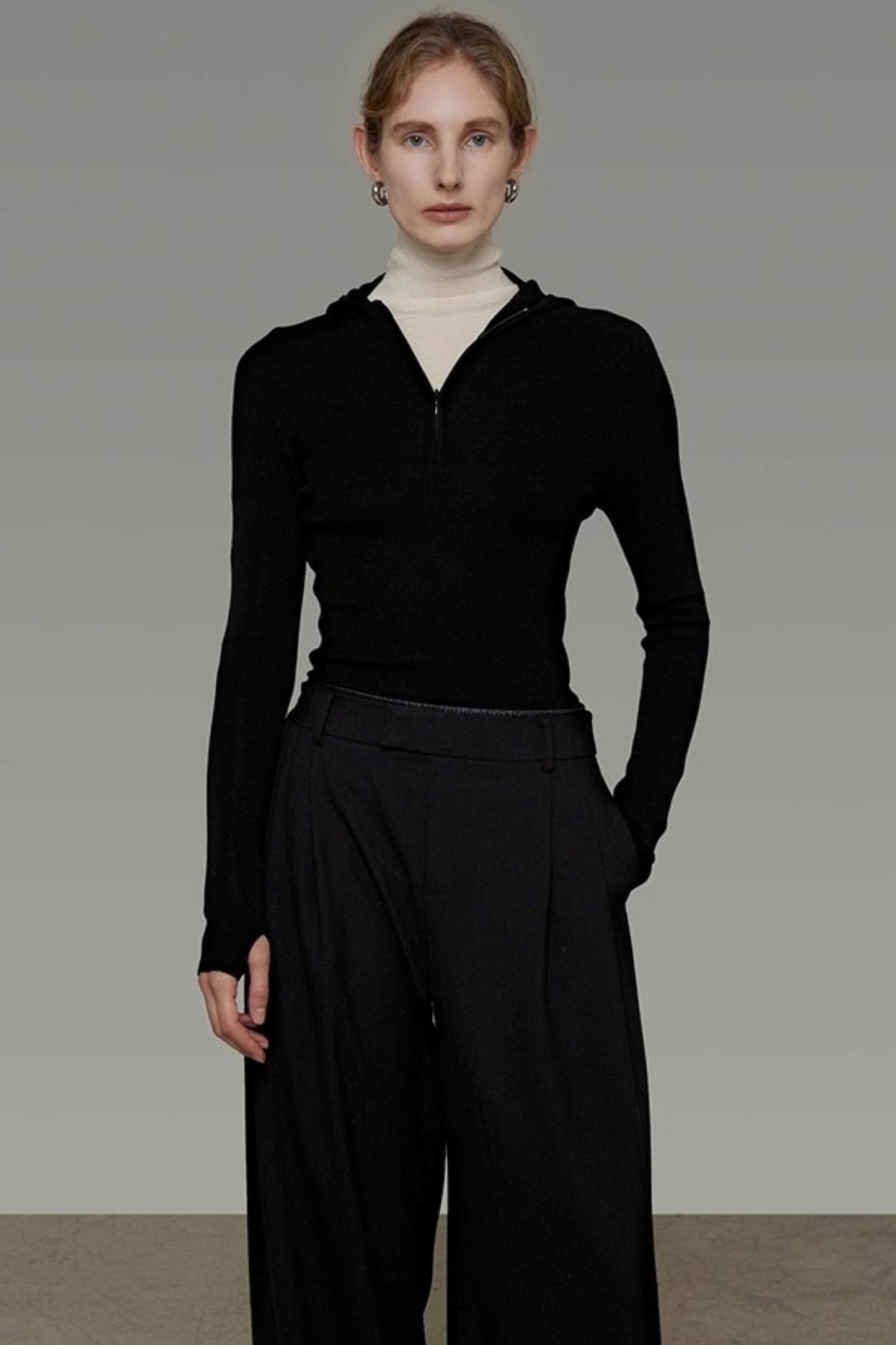 Slim Knitted Base Sweater