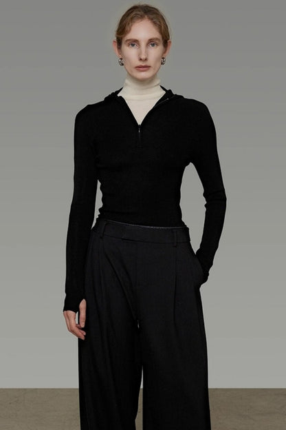 Slim Knitted Base Sweater