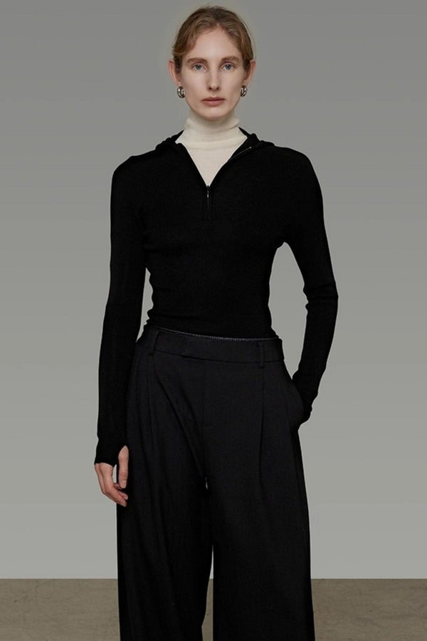 Slim Knitted Base Sweater