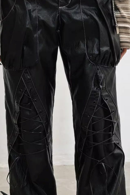 Soul Strap Leather Pants