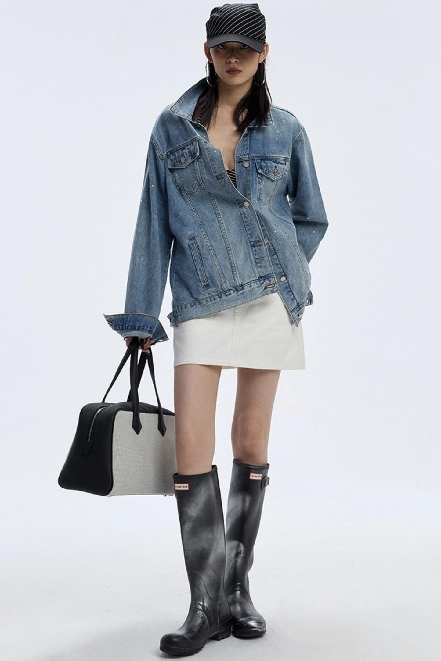 Diamond Blue Denim Jacket