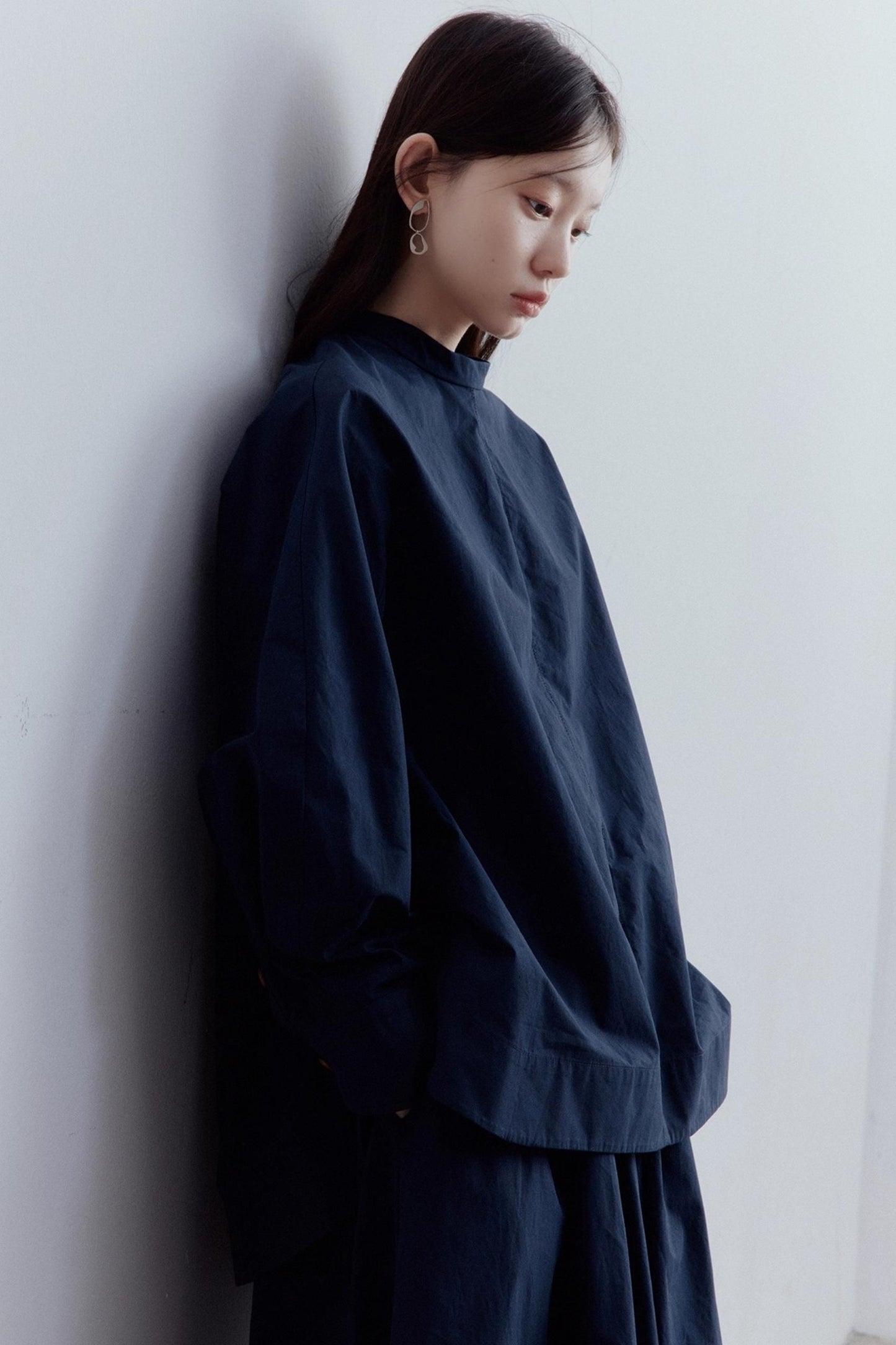 Silhouette Sense Cotton Shirt