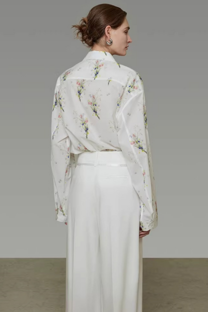 Romantic Floral Blouse