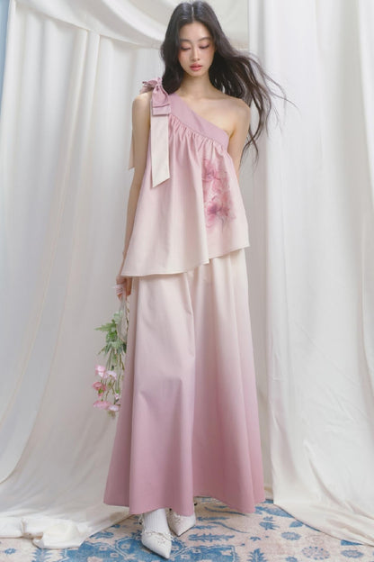 Spring Blossom Tea Dress