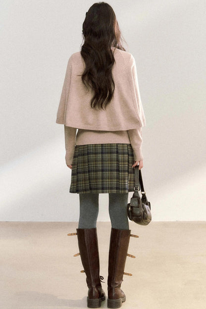 Twisted Turtleneck Sweater