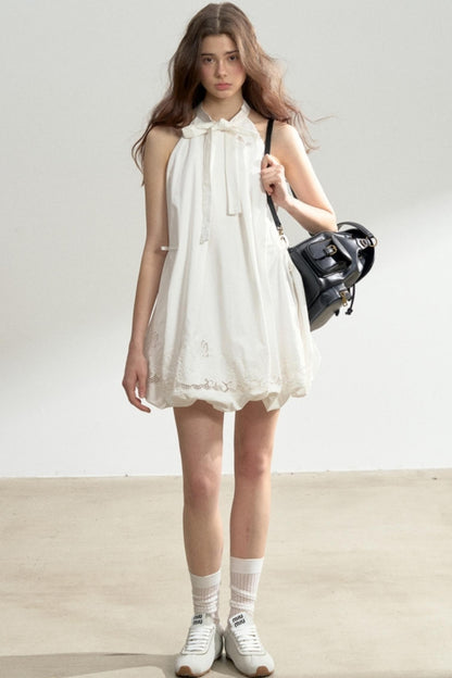 Sleeveless Floral Dress