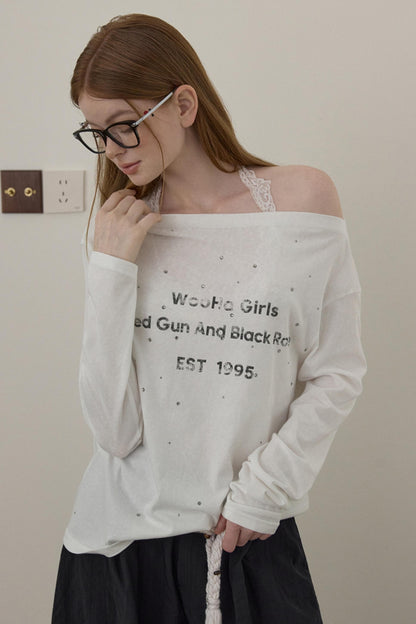 Diamond Mushroom Print T-Shirt