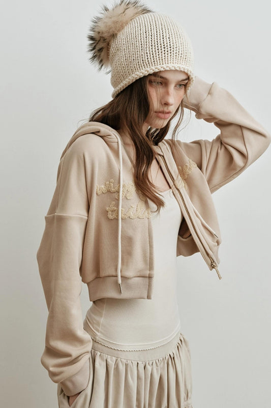 Heavy-Duty Embroidered Hooded Jacket