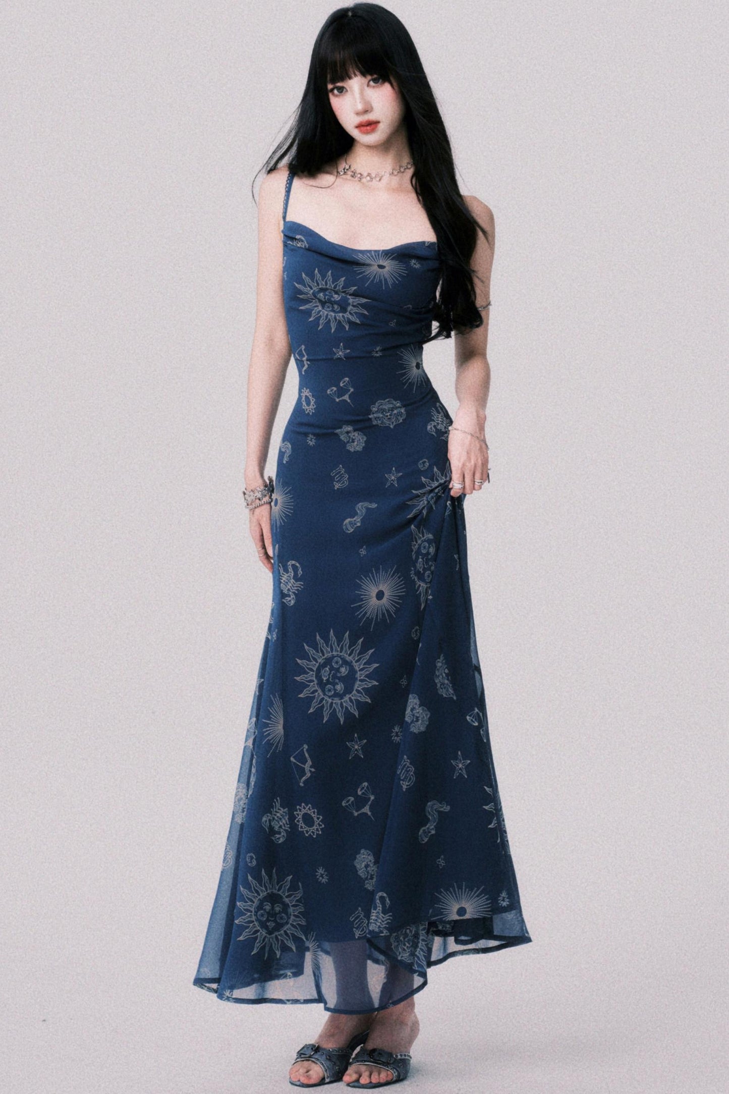 Serenity Halter Dress