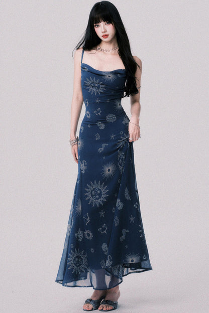 Serenity Halter Dress