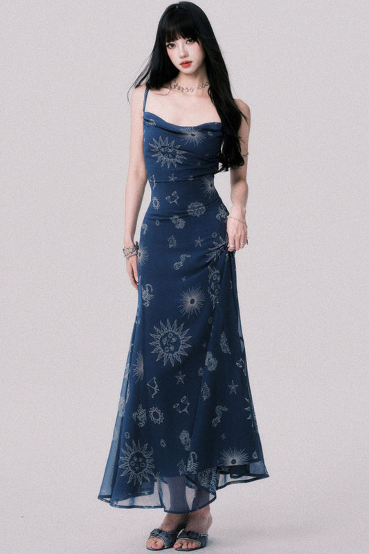 Serenity Halter Dress