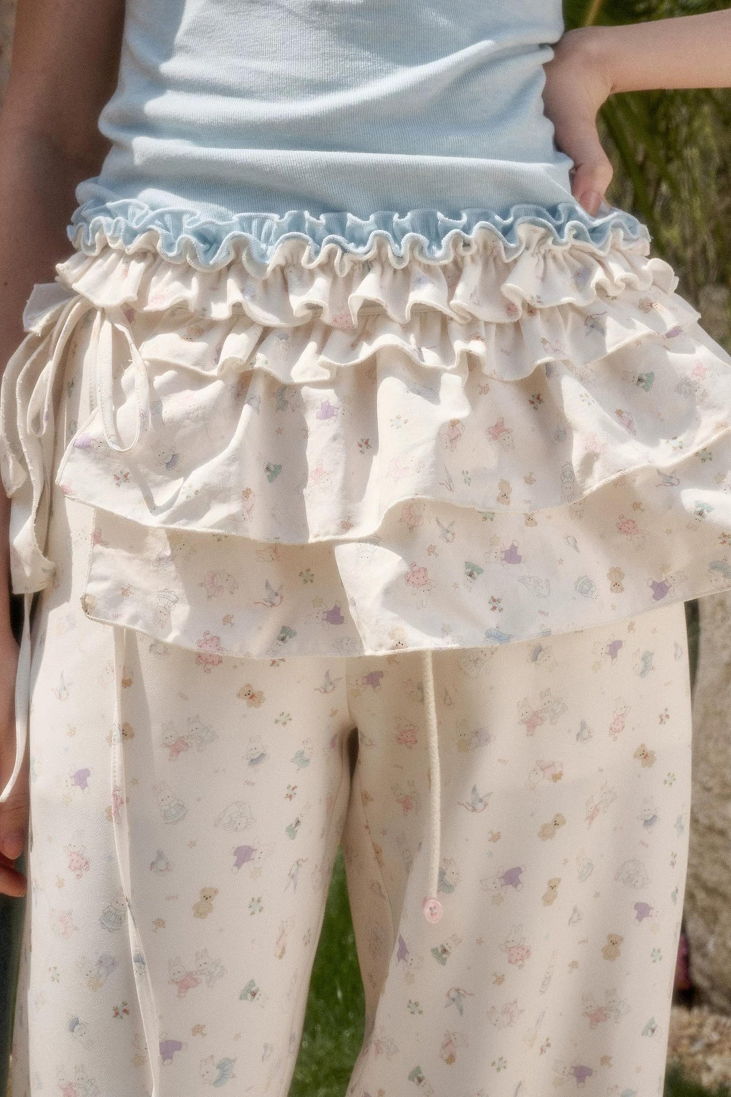 Little Rabbit Wide-Leg Pants