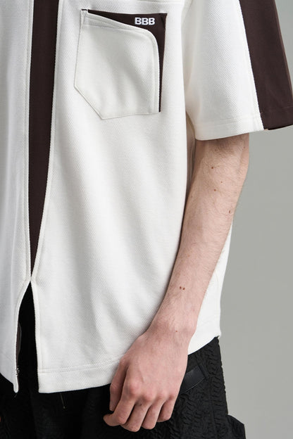 Starry Stitch Polo Shirt