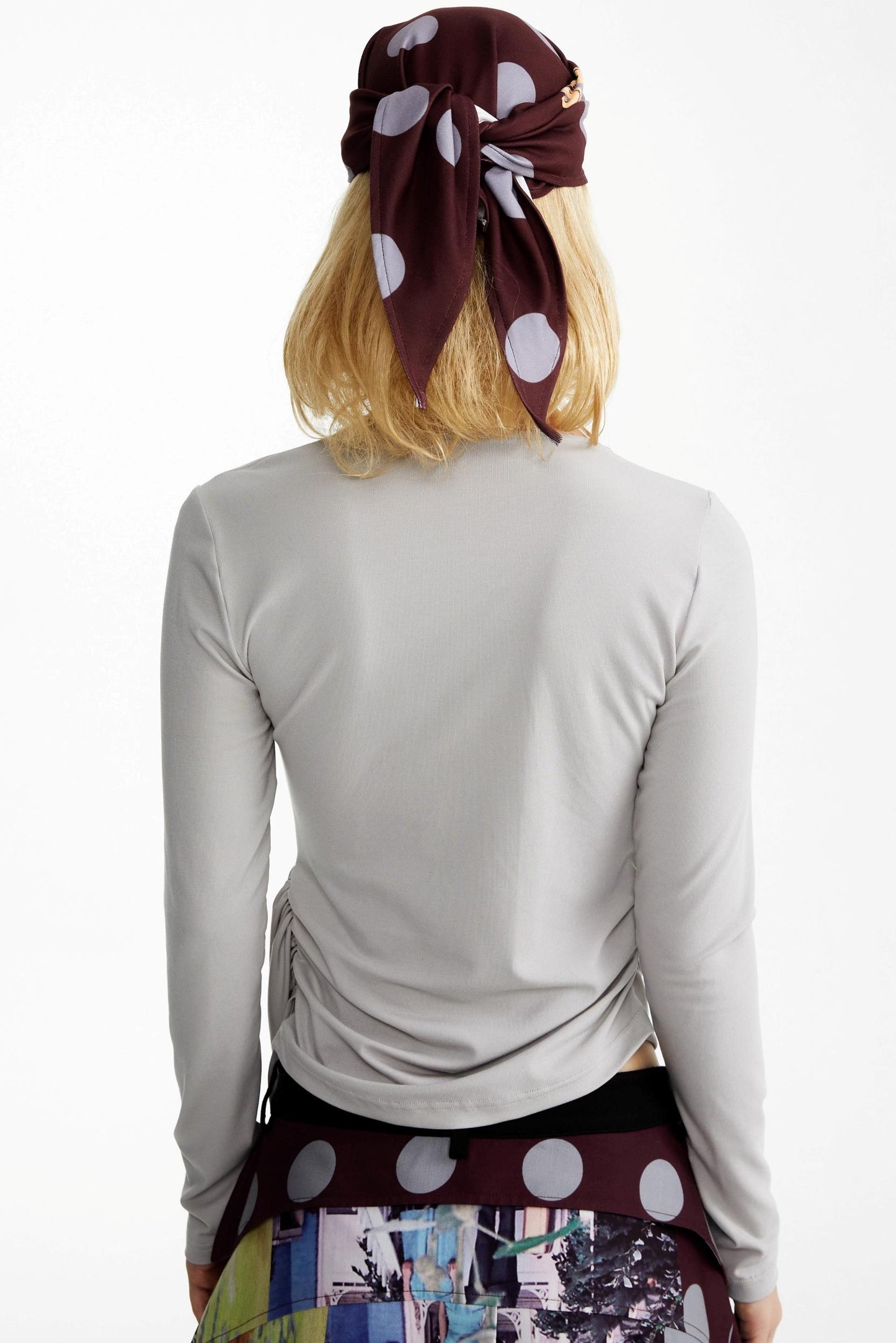 Multicolor Knitted Bandana