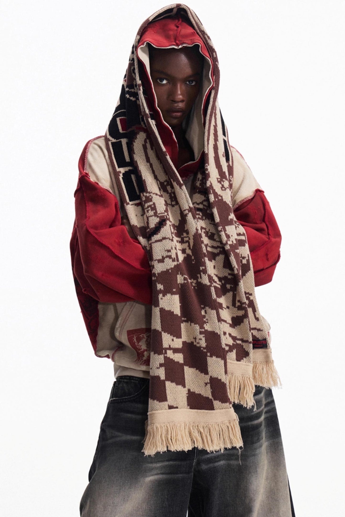 Racing Jacquard Vintage Snood