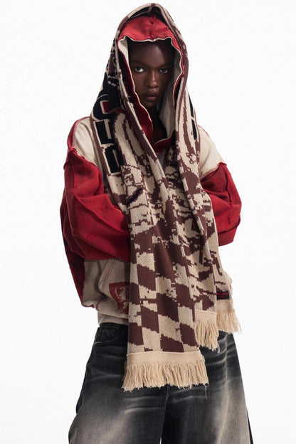 Racing Jacquard Vintage Snood