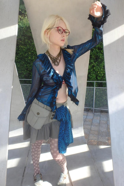 Satin Elegant Mini Skirt