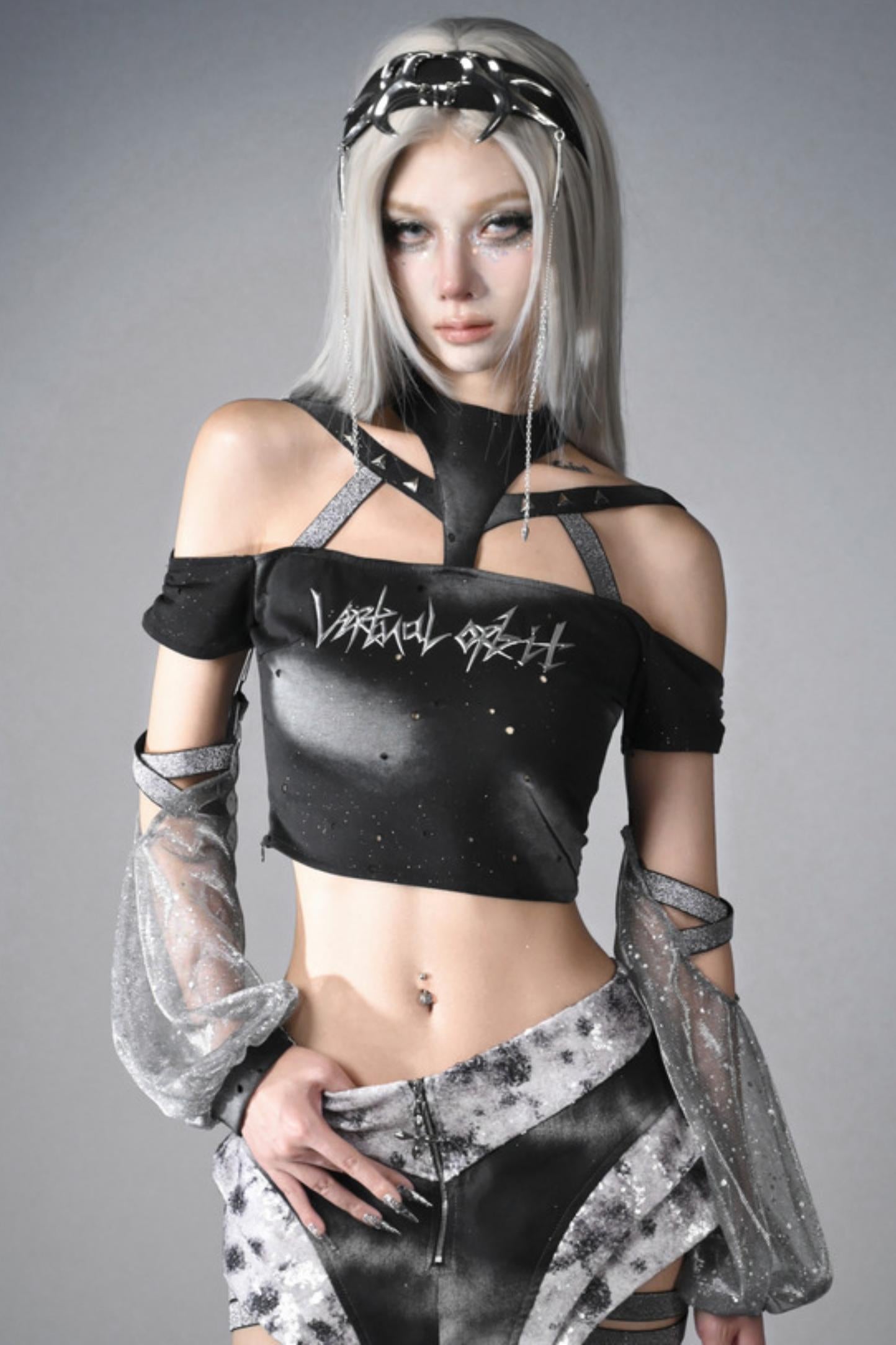 Cyberpunk Sequin Pants