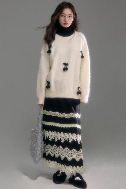 Royal Dawn Mohair Sweater